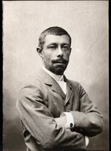 Portret van Louis Alexandre Antoine Mizon (1853-1899), Franse ontdekkingsreiziger en koloniaal bestuurder door French Photographer